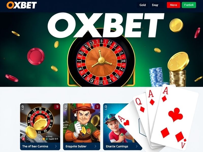 Official Oxbet homepage: Explore the world of online casino games, real-money sports betting, and exclusive Jackpot slots at Oxbet.com for a secure, thrilling gambling experience.